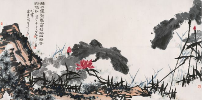 国画大师---潘天寿