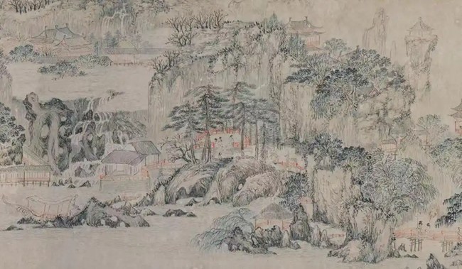 国画黑与白之间的宁静