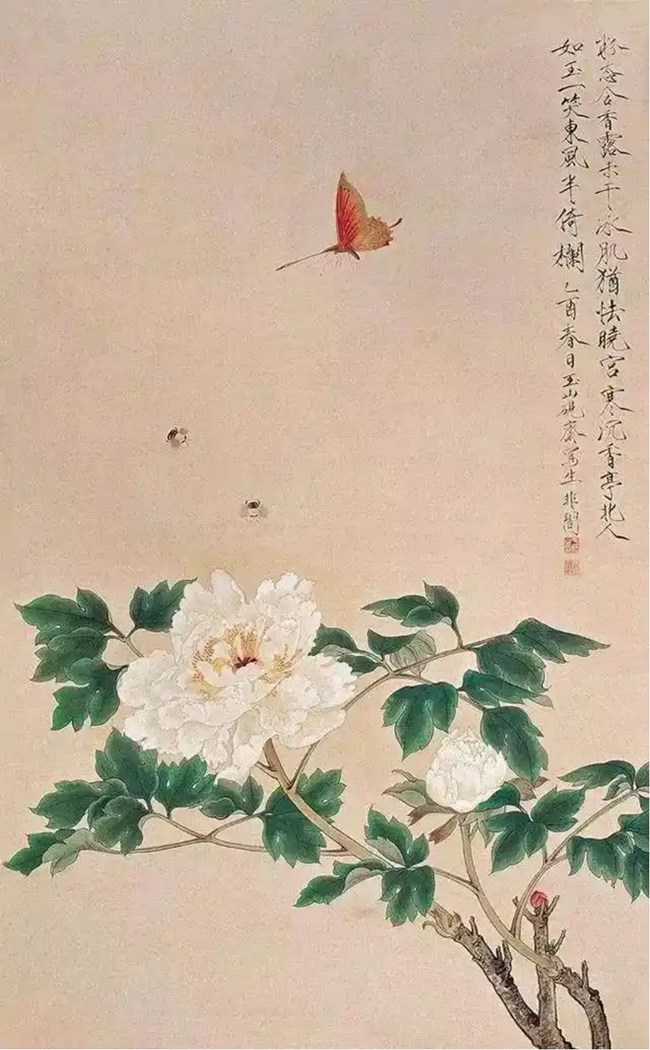 工笔画之斡染