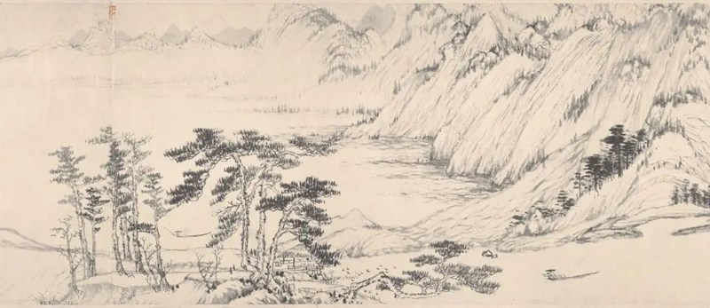 中国画之山水林石