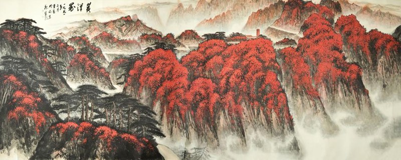 中国画之置陈布势