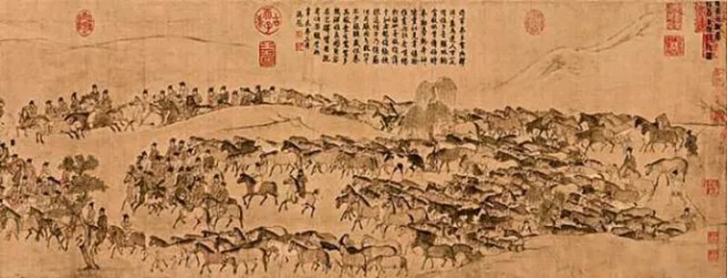 中国画之‌点垛法