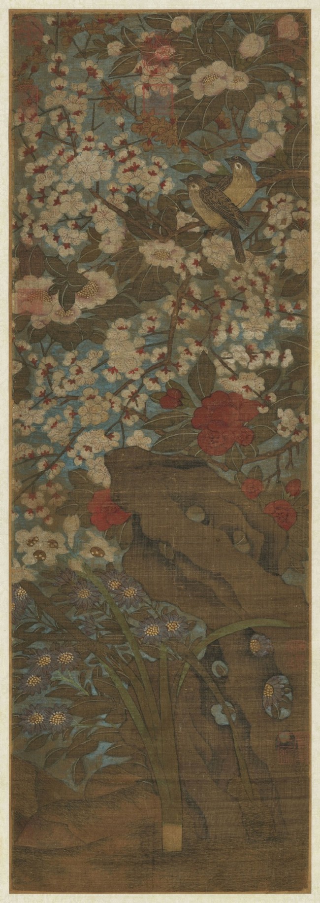 中国画之装堂花