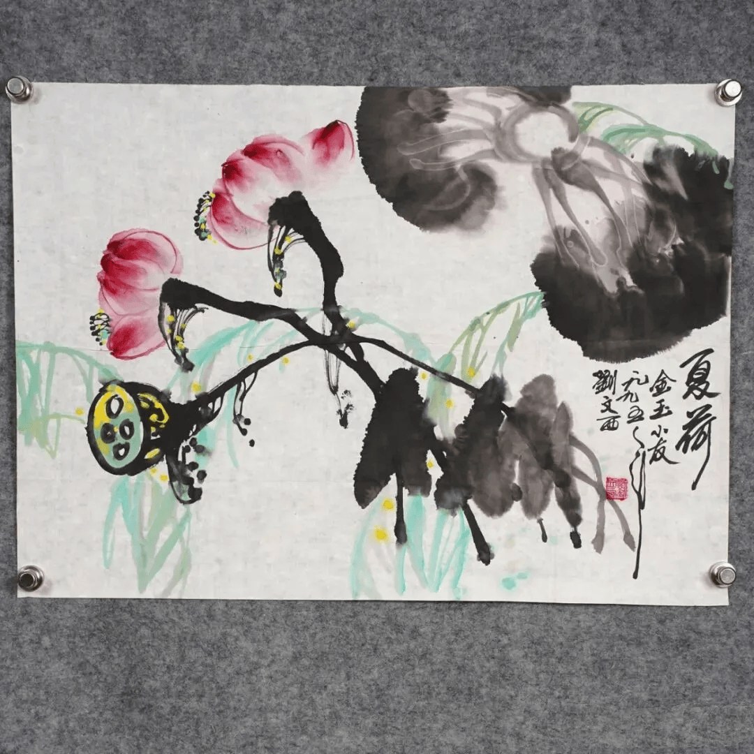 西安德风堂89期拍品预告|刘文西花鸟画的笔墨创新