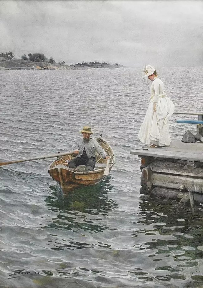 水粉画之流淌法