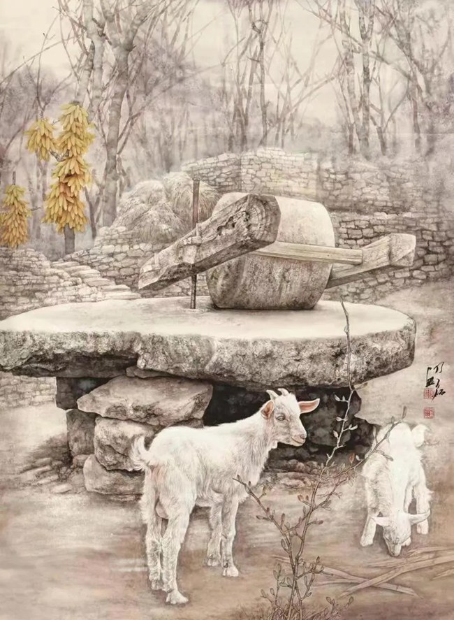 沂蒙画派---何乃磊