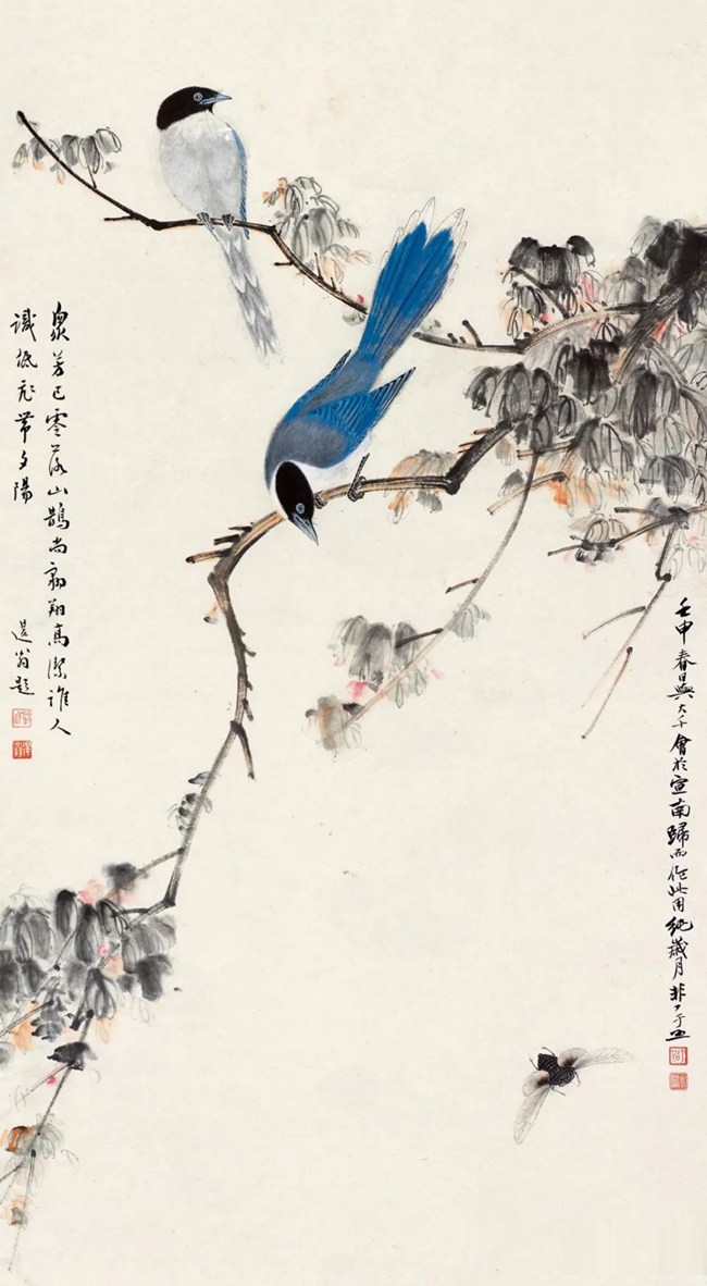 工笔花鸟画代表---于非闇