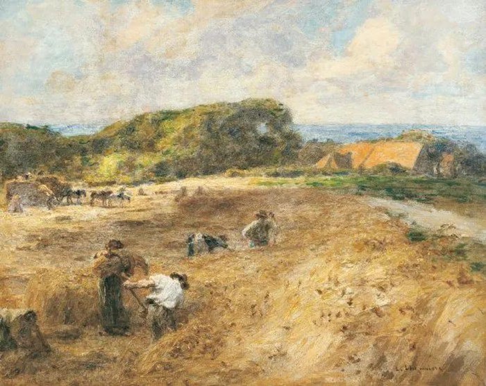 ‌色粉画之利用底色法