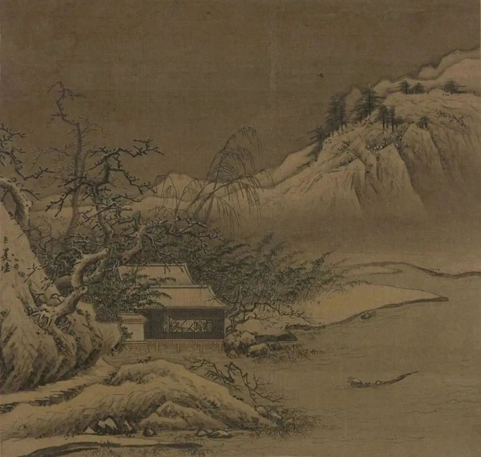 宋代绘画美学精神之尚意重韵---夏圭