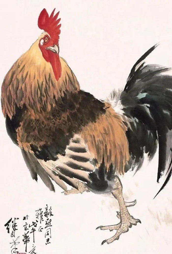 中国画之披毛画法