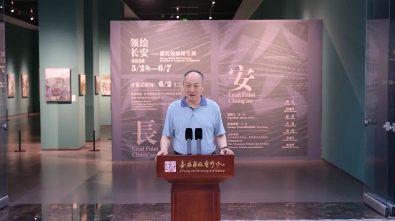 展览动态 | 领绘长安——盛沉油画师生展开幕