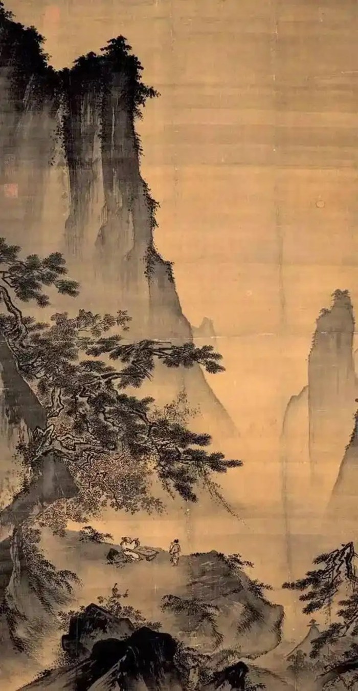 中国画之大斧劈皴