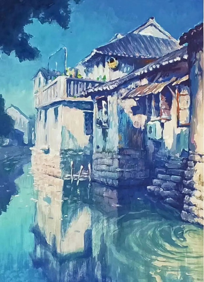 水粉画之提白